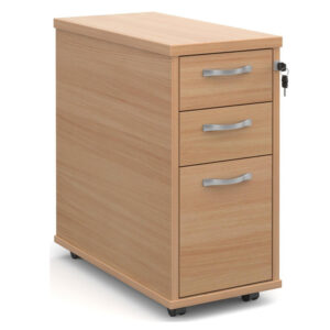 Pedestal 3 Drawer Mobile Narrow