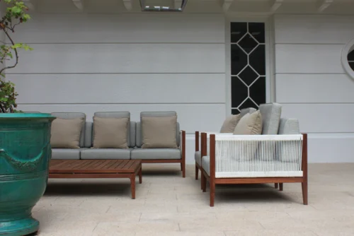 Weave Three Seat Sofa Chair