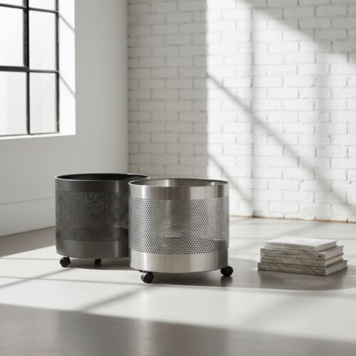 Round Perforated Planter