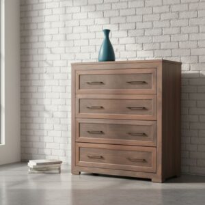 Serengeti 4 Drawer Wooden Chest