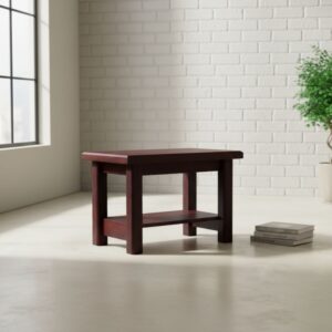 Side Table with Shelf