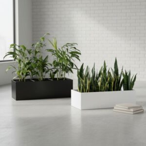 Cabinet Trough Planter
