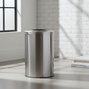 Single Division Stainless Steel Recycle Bin
