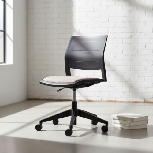 Connect Swivel 5 Star Castors Upholstered Seat