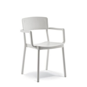 Lizzy Armchair Solid Back