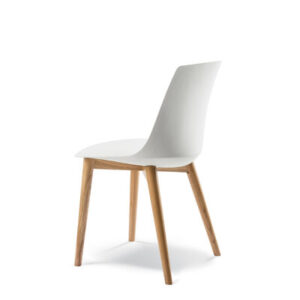 OBI Chair Polyprop Timber Legs