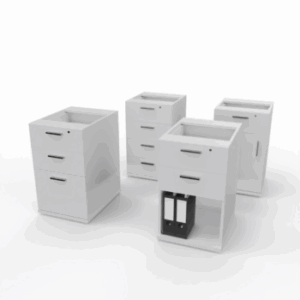 Desk Height Pedestals