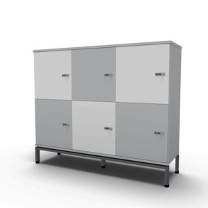 Evolution Locker 6-Door on Frame
