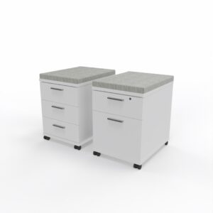 Mobile Pedestals with Cushion