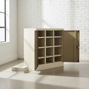 12 Compartment Pigeonhole Cabinet