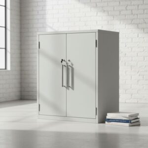 2 Door Cabinet With Shelves