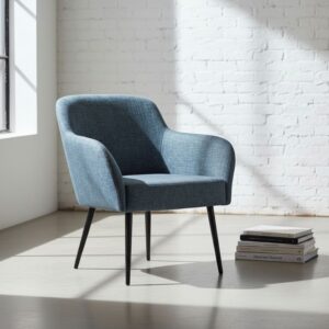 BOXX Armchair Tapered Steel Legs