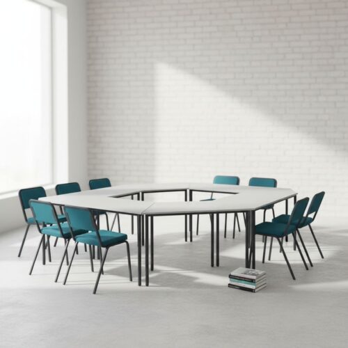 Econo Trapeziod Training Table