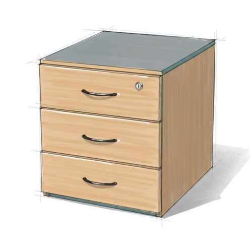 Standard Fitted Pedestal 3D