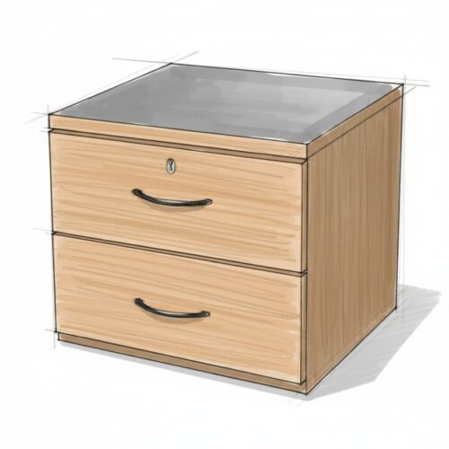 Standard Fitted Pedestal 2D