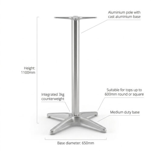 Aluminium Bar Base