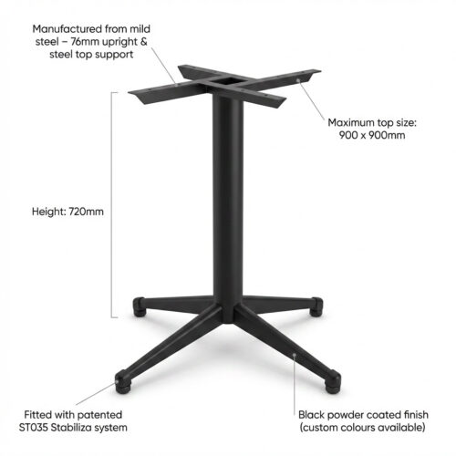 Stabiliza™ Classic Single Table Base